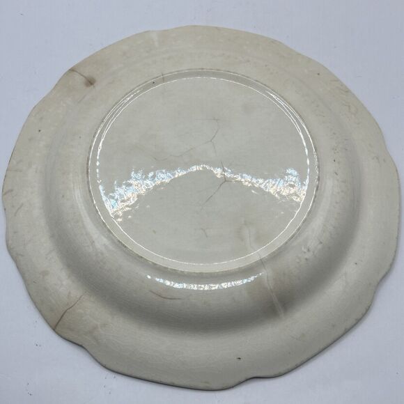 Antique 1930’s Mt Clemens MILDRED Casserole Covered Vegetable Dish And Plate - Picture 15 of 16